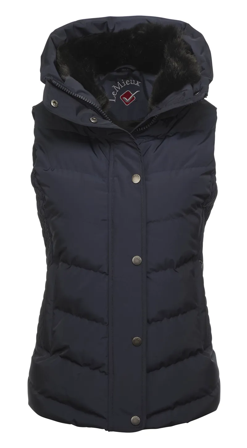 My LeMieux Loire Winter Gilet Womens in Navy